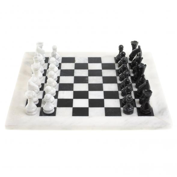 Шахматы &amp;quot;Классические&amp;quot; доска 38х38 см камень мрамор 123538