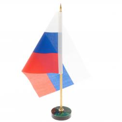 Флагшток из малахита 4,5х4,5х26 см