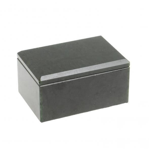 Шкатулка нефрит 9х6х4,5 см 126960