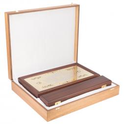 Нарды "Кальян" из яшмы и долерита