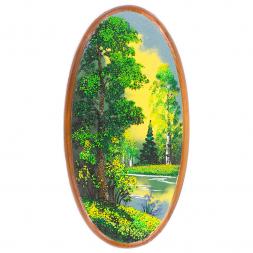 Панно овальное &amp;quot;Лето&amp;quot; 42х22 см